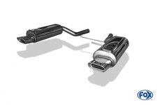 Fox Duplex Auspuff Sportauspuff Sportendschalldämpfer für VW Passat 3B/ 3BG