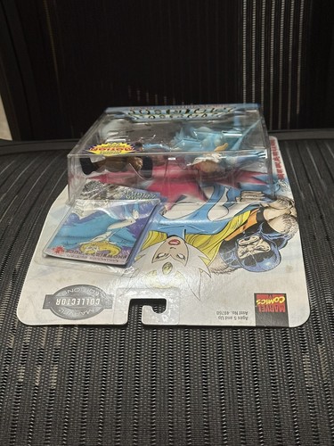 MARVEL COMICS ALPHA FLIGHT PAQUETE DE 2 FIGURAS DE ACCIÓN SNOWBIRD Y DISCO 1999 Toy Biz - Imagen 7 de 7