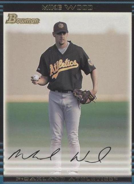 2002 Bowman Draft Picks & Prospects - Mike Wood #BDP115 - 1 of 1