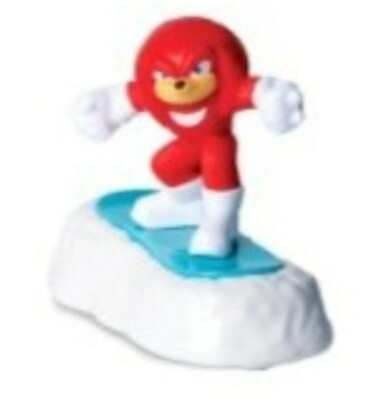 NEW! Knuckles McDonalds Canada Sonic The Hedgehog 2 Happy Meal Toy #9