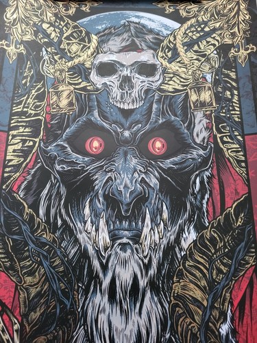 Metallica Poster Munich Germany 26th May 2024 Night 2 Rhys Cooper Numbered - Imagen 4 de 13