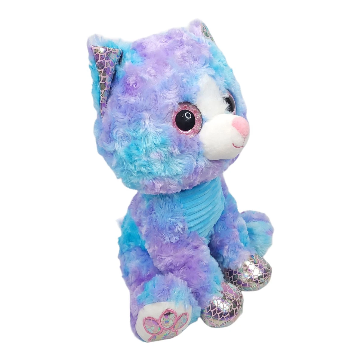 Purple cat on sale stuffed animal