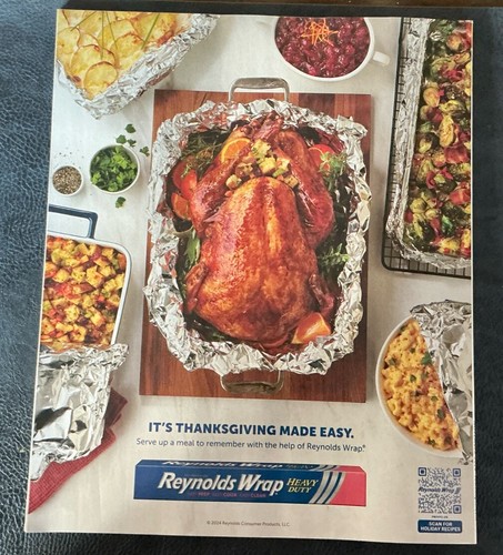 Real Simple Magazine November 2024 Thanksgiving All Stars Gratitude Advice - Picture 3 of 3