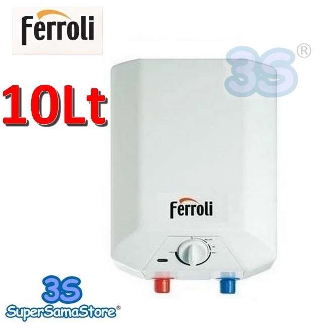 3S FERROLI NOVO 10 LT SCALDABAGNO ELETTRICO SCALDA ACQUA BOILER SOPRA  LAVELLO 8028693768351 | eBay