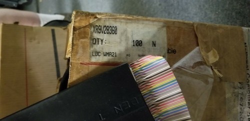 Belden XR9V28360 Jacketed & Shielded Multicolor Flat Cable 60 conductor 9V28360 - Picture 2 of 3