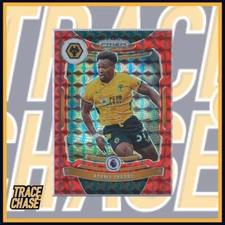 2021-22 Panini Prizm Premier League Soccer Adama Traore Red Mosaic Parallel #56