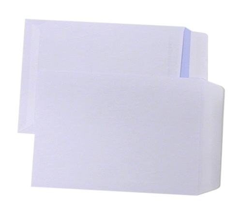 500 C5 plain Envelopes paper Wallets 229x162 self seal WHITE letter no window - Picture 1 of 1