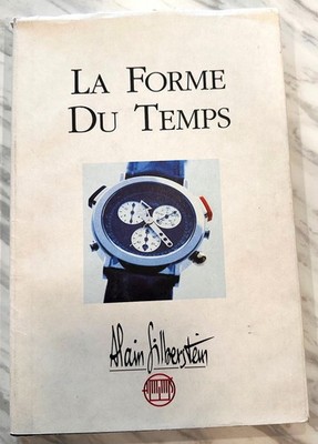 RARE ''LA FORME DU TEMPS'' (The Form of Time) Hardcover Book by Alain Silberstein