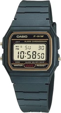 Casio Men's Standard Wristwatch Digital F-91WG-9QJH From Japan
