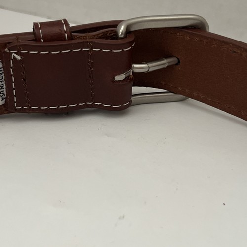 Cintura Peter Millar taglia 30 pelle/tela marrone - Foto 11 di 11