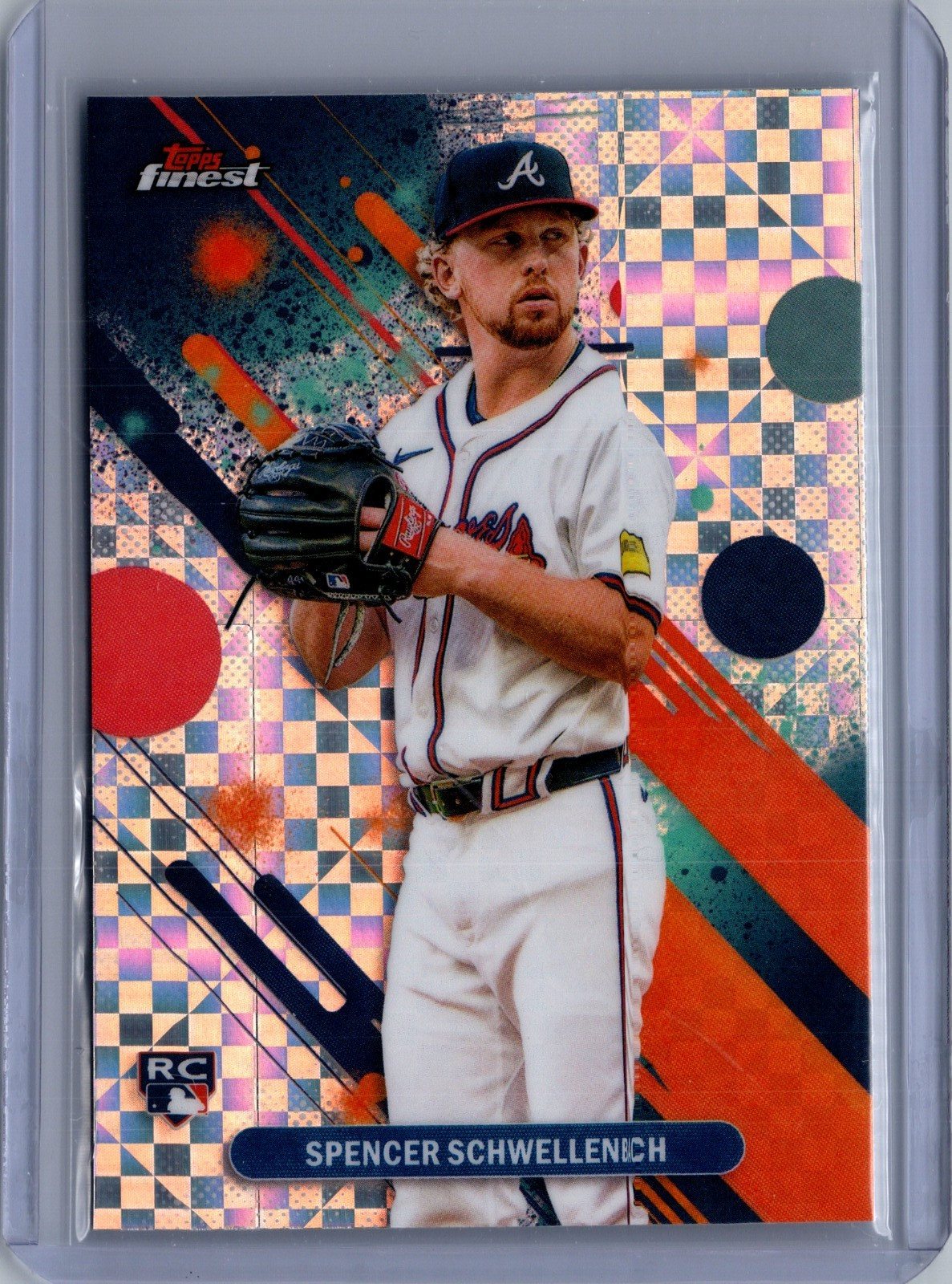2025 Topps Finest - Spencer Schwellenbach #43 Common X-Fractor