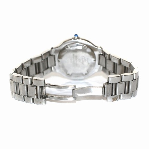 Cartier Mast 21 Vantian Boys Watch Quartz Analog 2 Hands Stainless Steel Silver - Picture 6 of 9