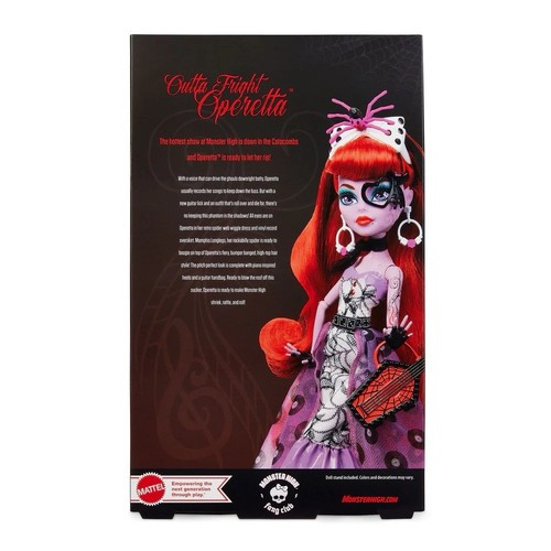 Monster High Outta Fright Operetta Fang Club Exclusive NEW IN HAND FREE SHIPPING - Picture 4 of 5