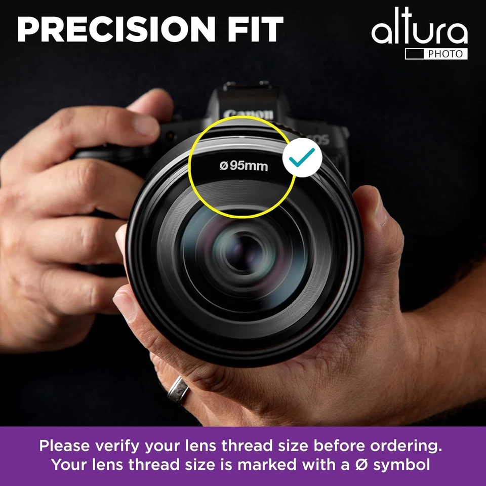 Altura Photo 95mm UV-CPL-ND4 Filters - Image 2 of 4