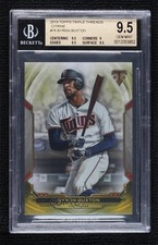 2019 Topps Triple Threads Citrine /75 Byron Buxton #78 BGS 9.5 GEM MINT 1mj9