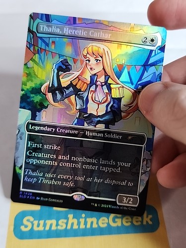 Thalia, Ketzerkathar (Regenbogenfolie) Secret Lair Drop Foil - Bild 2 von 3