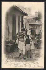 CPA Algerie, Rue Arabe 1904 
