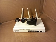 Draytek vigor 2820n VPN, DYNDNS, FIREWALL WIFI USB LAN WAN DSL ROUTER + ALT PSU