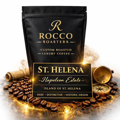 St. Helena Coffee Beans 1 lb   Roasted to Order   Rare Luxury Island Coffee!