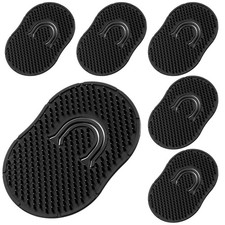 6 Pcs Palm Comb,Portable Hand Combs for Men, Pocket Hair Brush for Men, Finge...