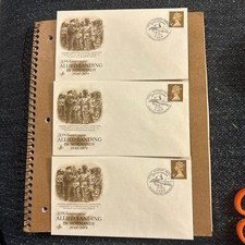 (3) 30th Anniversary Allied Landing In Normandy 4p June 6 1974