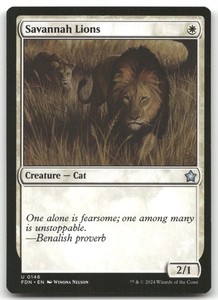 Savannah Lions - Foundations #146 Uncommon