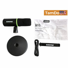 Shure MV6 USB Gaming Microphone - Dynamic Cardioid - Noise Isolation - Black