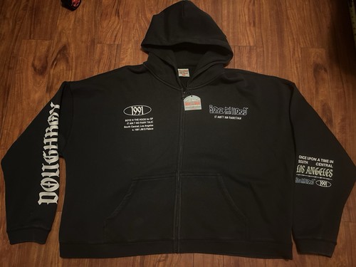 Shoe Palace X Boyz N The Hood Doughboy Ice Cube Zip Up Hoodie Sweatshirt Jacket