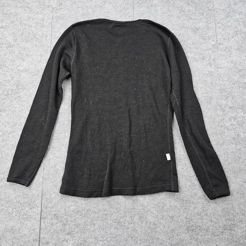 Minus33 Shirt Womens Medium Black Merino Wool Base Layer Long Sleeve Utility - Picture 6 of 6