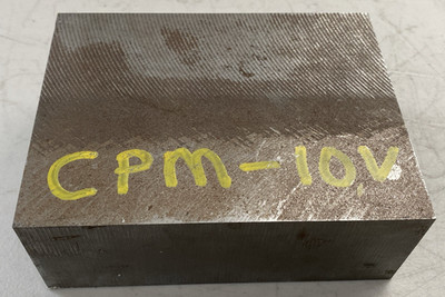 CPM-10V Tool Steel Block Knife Making Blade Stock 23 lb CPM10V Machine Shop Flat