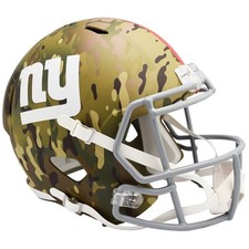 NEW New York Giants Riddell Camo Revolution Speed Full-Size Replica Helmet