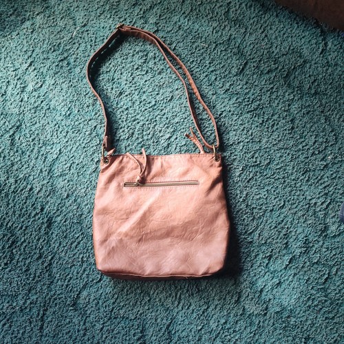 Stone Mountain USA Brown Shoulder Bag Crossbody Purse Adjustable faux leather - Picture 6 of 11