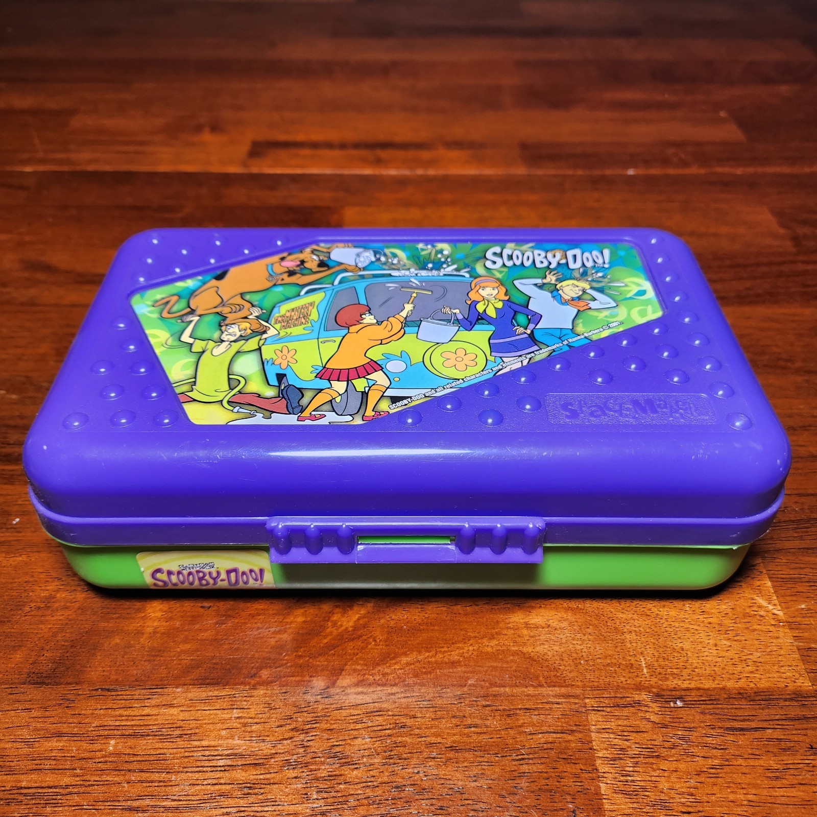 Box Purple Green Plastic Case Hannaba