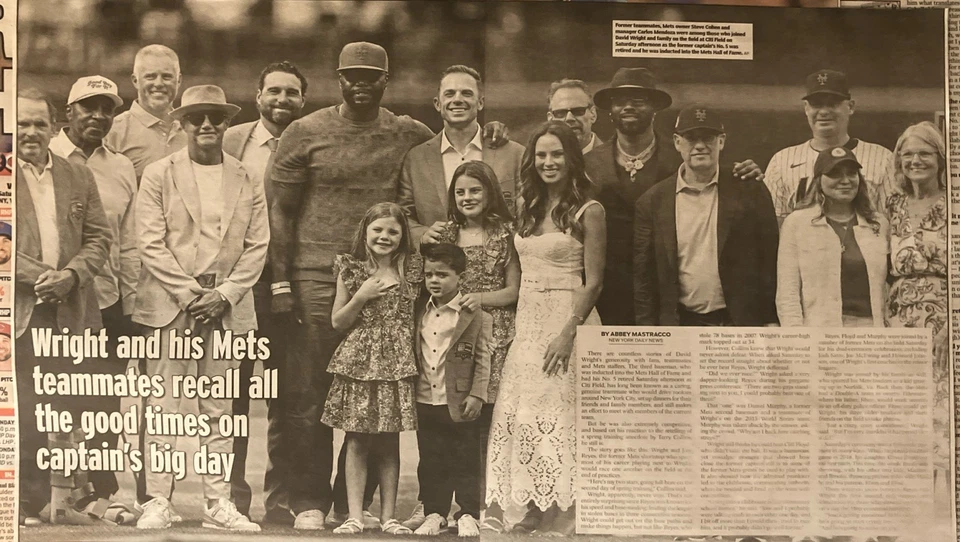 ⚾️🏆David Wright 退回 Citi Field 合集 10+ 文章 — 第 4/4 张图片