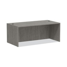 Alera VA217236GY 71" x 35.5" x 29.63" Valencia Series Front Desk Shell - GRY New