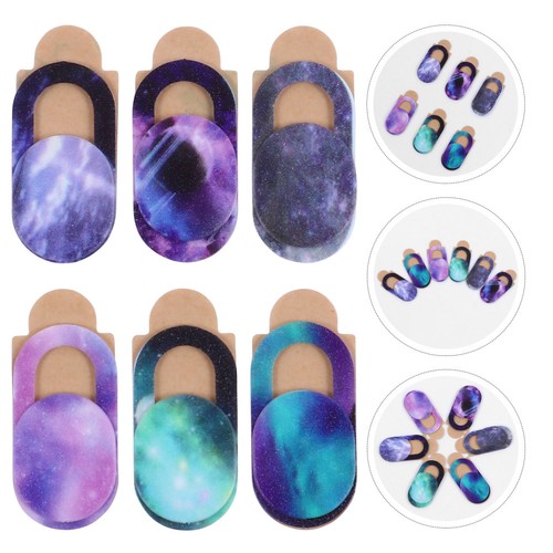 6PCS Cover Slide Creative Muster Privacy Protec Secher Webcam -Covers - 第 7/12 張圖片