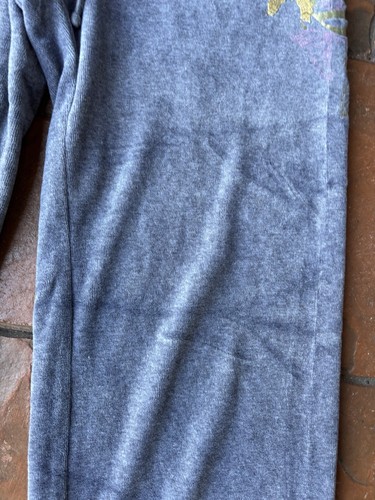 Y2K Juicy Couture Butterfly Flare Pants Small Gray - Picture 6 of 14
