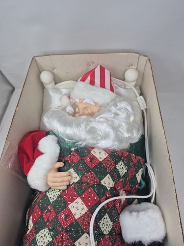 Telco Sleeping Santa 1994 Motionettes Good-See Desc. - Picture 10 of 24