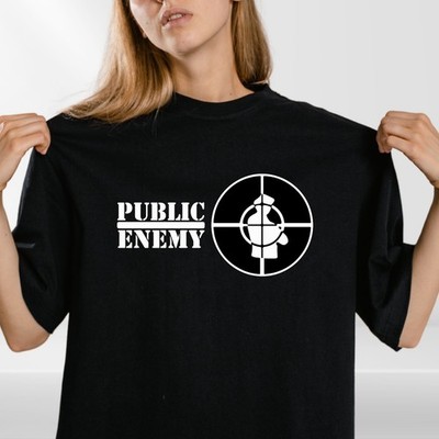 PUBLIC ENEMY T-SHIRT Old School RAP HIPHOP Fight The Power Unisex Tee