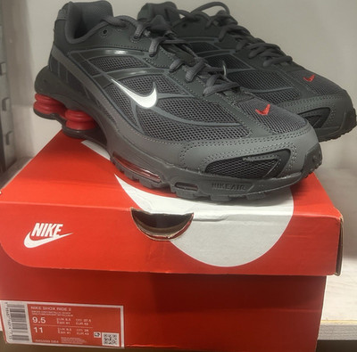 Nike Shox Ride 2 Smoke Grey University Red Low Sneakers IM5999-084