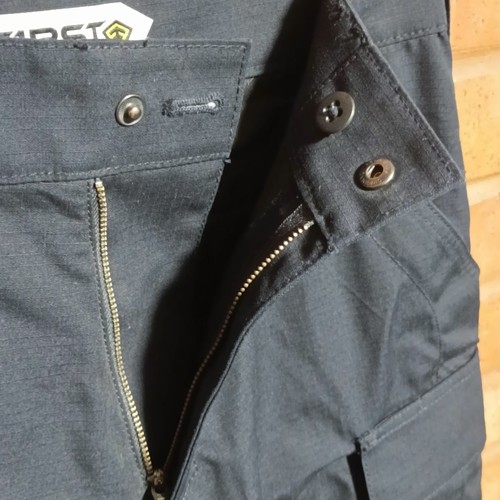 First Tactical Men's Pants Ripstop Ankle Trousers Black Waist 28 Leg 34 - Picture 7 of 9