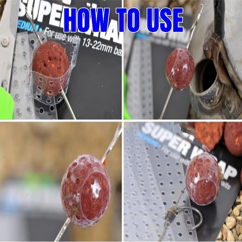 Carp Fishing Protective Boilie Shrink Wrap 10 Pack - Picture 2 of 10