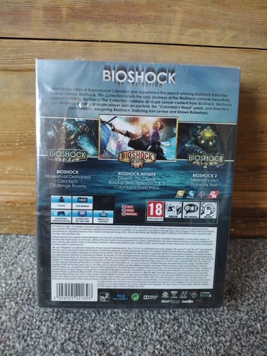 Bioshock The Collection PS4 NEW & SEALED SONY PLAYSATION 4 GAME - Picture 2 of 3