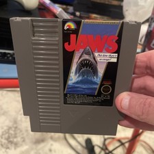 Jaws Nintendo Game Authentic NES Cartridge, Tested Free Shipping