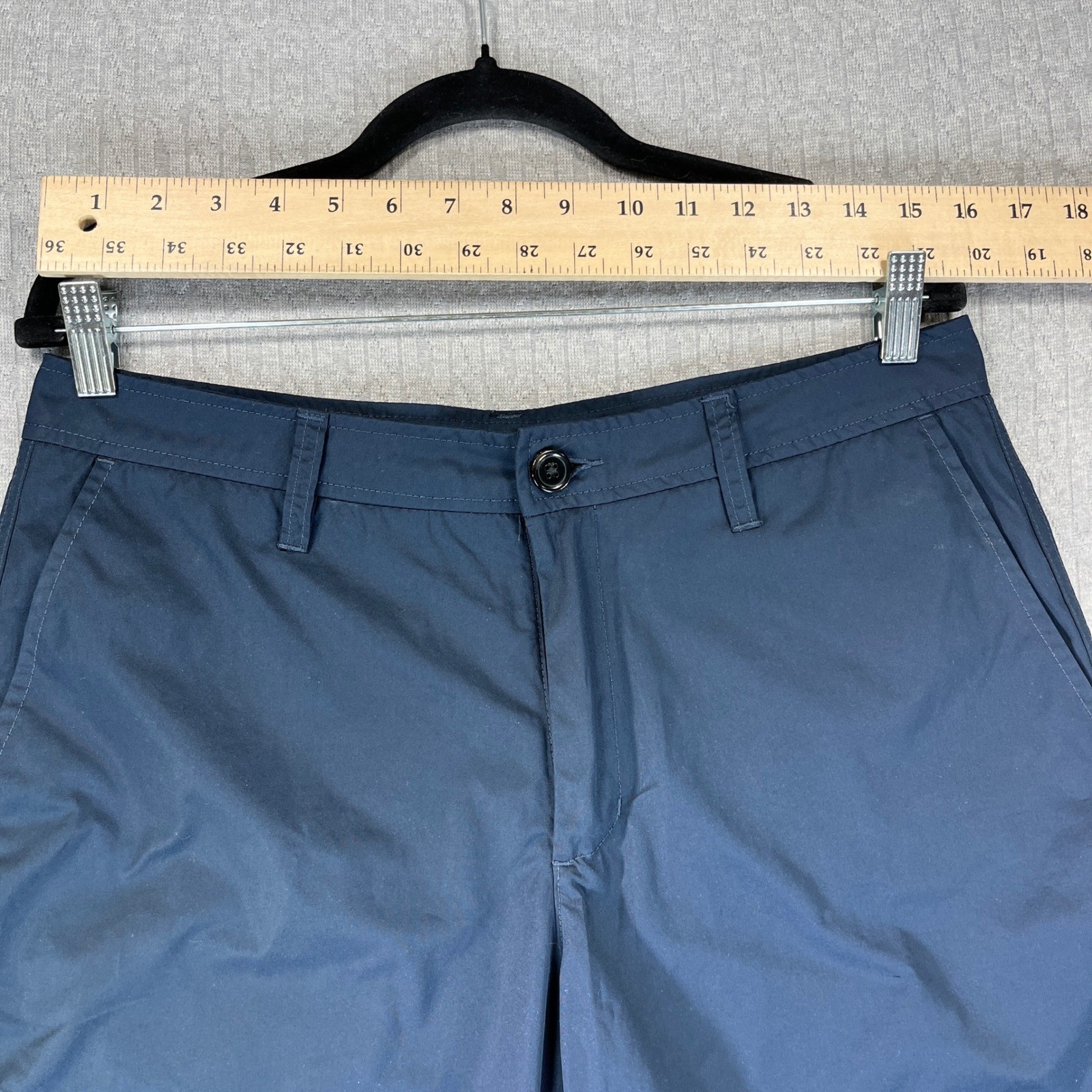 AETHER Navy Polyester performance Shorts Men Size… - image 6
