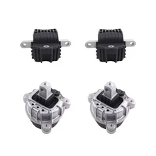 Front Left & Right Engine Motor Mounts+Automatic Transmission For BMW F10 F13