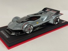 1/18 MR Collection Ferrari Vision Granturismo Silver 399 pcs FE039A Leather base