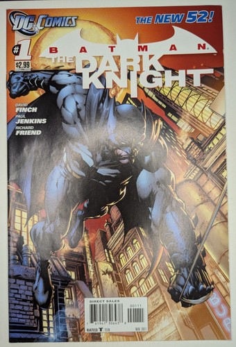Batman: The Dark Knight #1 DC 2011 (8.5) | 1st White Rabbit & Dawn Golden