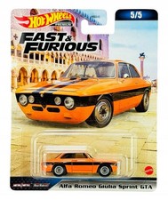 Auto pressofusa Giulia Sprint Gta Fast & Furious 5/5 2023