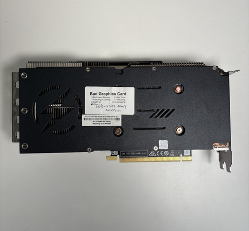 Manli GeForce RTX 3070 8GB GDDR6 Graphics Card - For Parts #A21 - Afbeelding 6 van 7